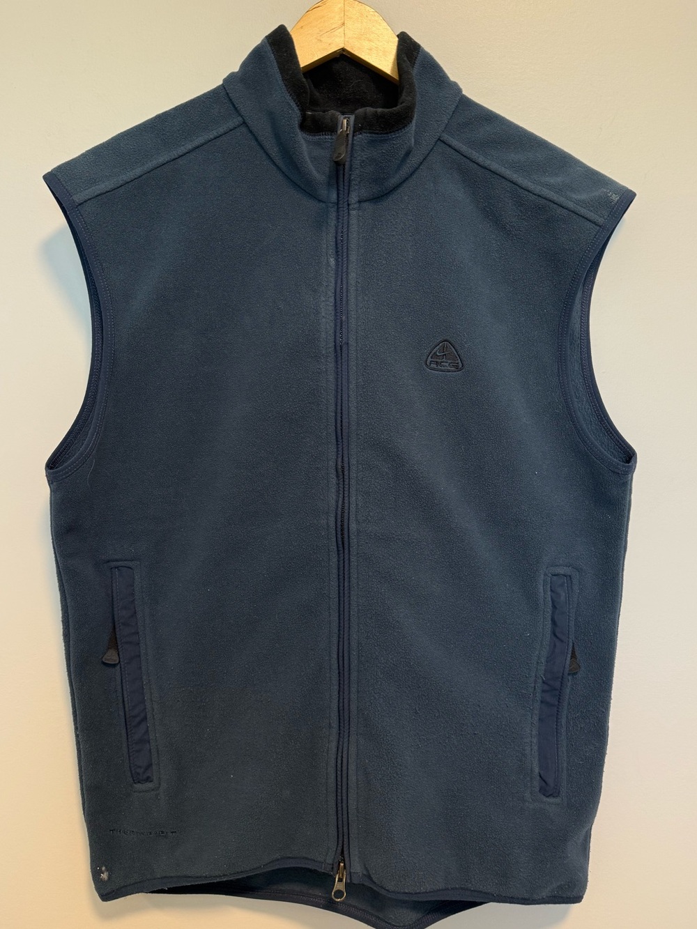 Vintage 90s Nike ACG Thermal Layer 2 Therma-FIT Fleece Vest Men’s Medium